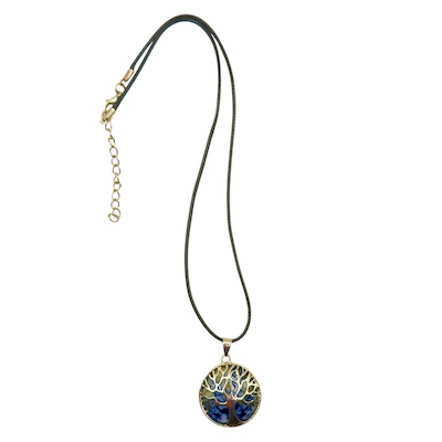 Sodalite Tree of Life Necklace